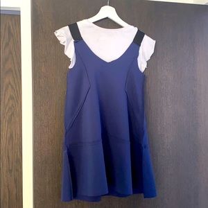 Stretchy dress with built in tshirt.